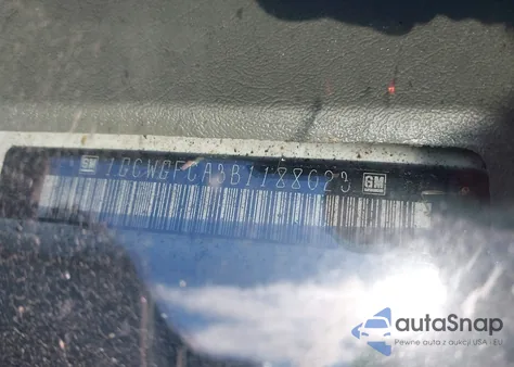 2011 Chevrolet Express 2500 Work Van from USA, damaged, VIN 1GCWGFCA3B1188023